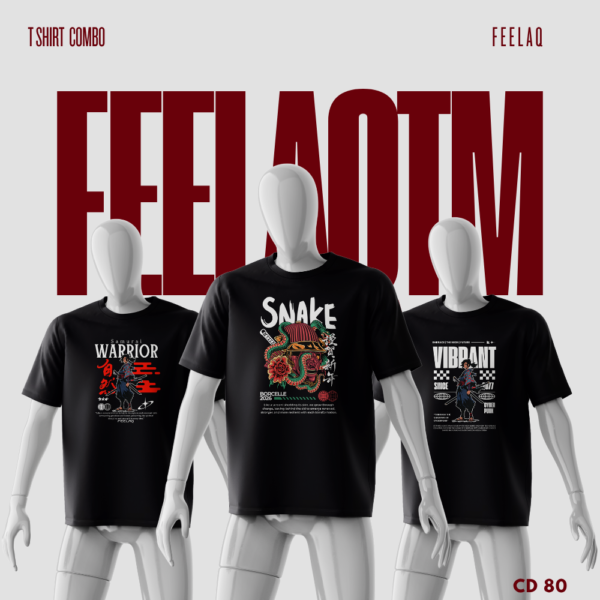 Premium Basic T-Shirt Combo......FEELAQ
