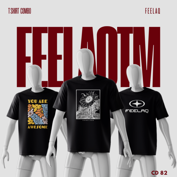 Premium Basic T-Shirt Combo......FEELAQ