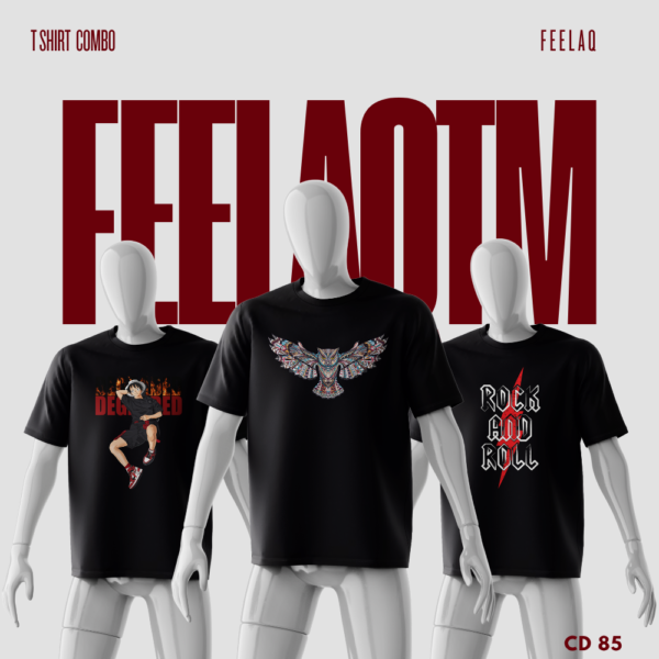 Premium Basic T-Shirt Combo......FEELAQ