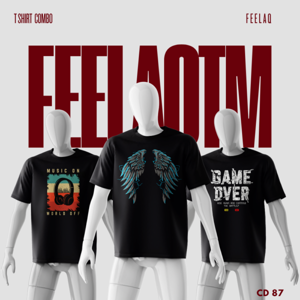 Premium Basic T-Shirt Combo......FEELAQ
