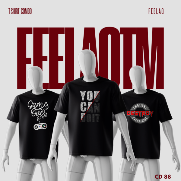 Premium Basic T-Shirt Combo......FEELAQ