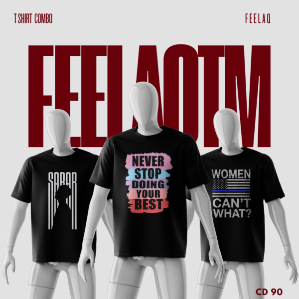 Premium Basic T-Shirt Combo......FEELAQ