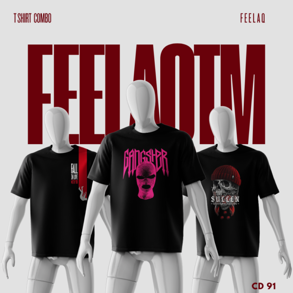 Premium Basic T-Shirt Combo......FEELAQ